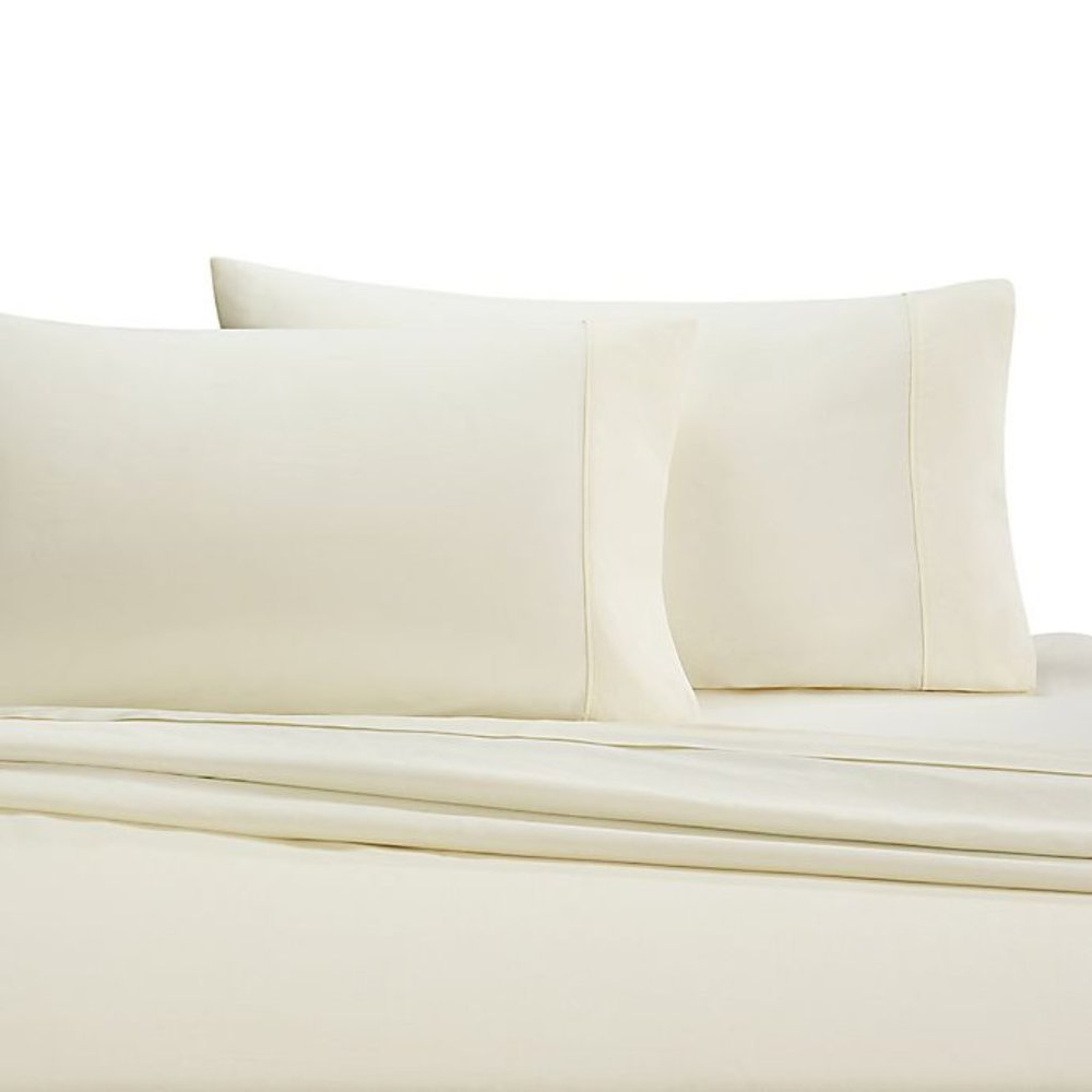 100% Cotton Salt Easy Care 2 Pack Pillowcases Standard - Picture 11 of 11